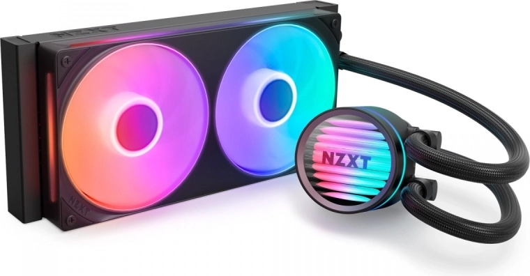 NZXT Kraken Core 240 RGB sort AIO-vandkøling til CPU