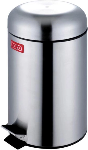 Retro skraldespand 20 l med pedal, 30,5 × 46,5 cm