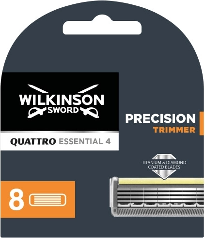 Wilkinson Quattro Essentials 4 udskiftningsblade 8 stk