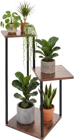 Blomsterstativ Gardlov loft 78 cm, 3 hylder - 1 stk.