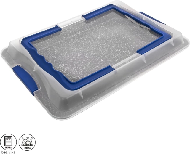 Granitbageform med låg Orion Grande 43 × 29 × 7 cm