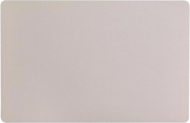 Pladsdækkeserviet i beige PVC 44 × 28,5 cm