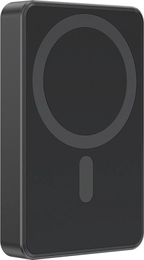 Energenie magnetisk trådløs powerbank 10.000 mAh, USB‑C PD 20 W, 15 W, sort