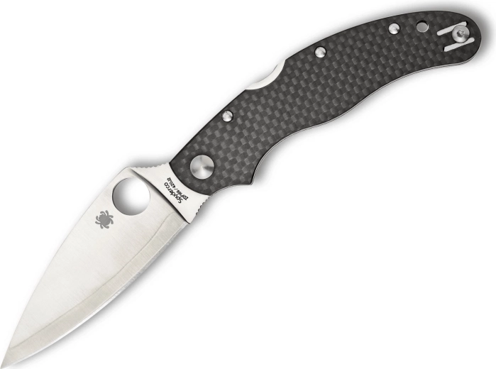 Spyderco Caly 3.5 lommekniv (foldekniv) med kulfiberskæfte - 1 stk.