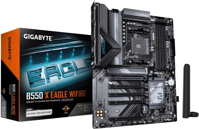 Gigabyte B550 Eagle WF6E-bundkort