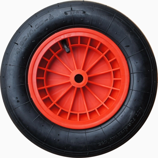 Oppusteligt hjul LIVEX, rødt, diameter 390 mm