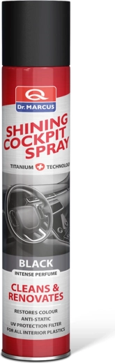 Dr. Marcus Titanium spray til rengøring og pleje af instrumentbrættet Black 750 ml