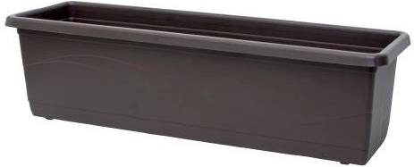 Plastvindueskasse Lobelia 40 cm brun