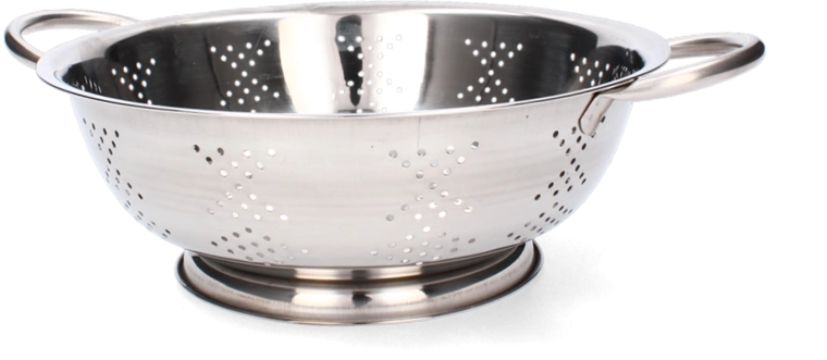 Si-si dørslag i rustfrit stål 24 cm