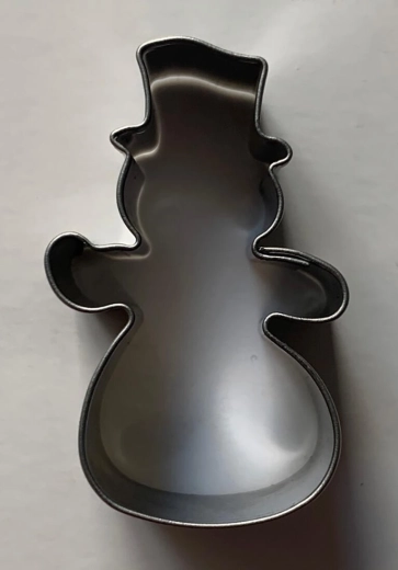 Kageudstikker Snemand – rustfrit stål