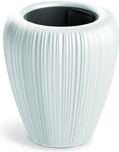 Blomsterpotte OROBO 29 cm hvid