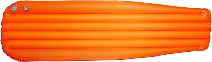 Flextail Tiny sleeping pad AVS mummy oppusteligt liggeunderlag orange
