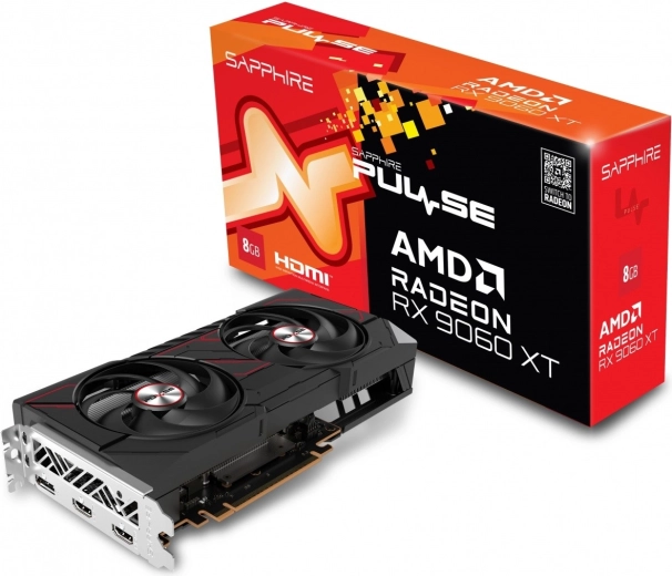 Grafikkort Sapphire Pulse Radeon RX 9060 XT 8GB