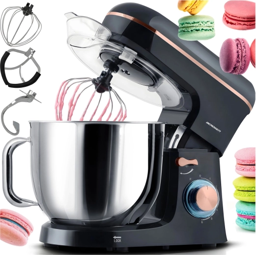 Planetarisk køkkenmaskine 6 l 1400 W BERDSEN