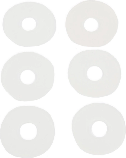 Fladt silikonepakning 26 × 9,7 × 2 mm, 6 stk.