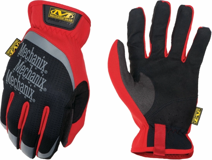 Arbejds­handsker Mechanix FastFit Red XXL sort‑rød