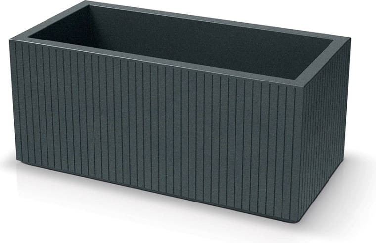 Blomsterkasse Prosperplast Coro case 80 cm, grafit