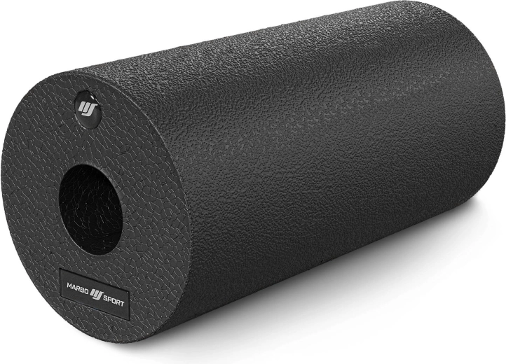 Massagerulle 30 cm sort MARBO