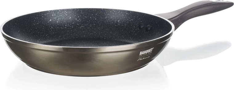 Pande 24 cm med non-stick belægning BANQUET Metallic Platinum