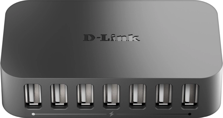 Aktiv USB-hub D-Link DUB-H7 med 7 porte