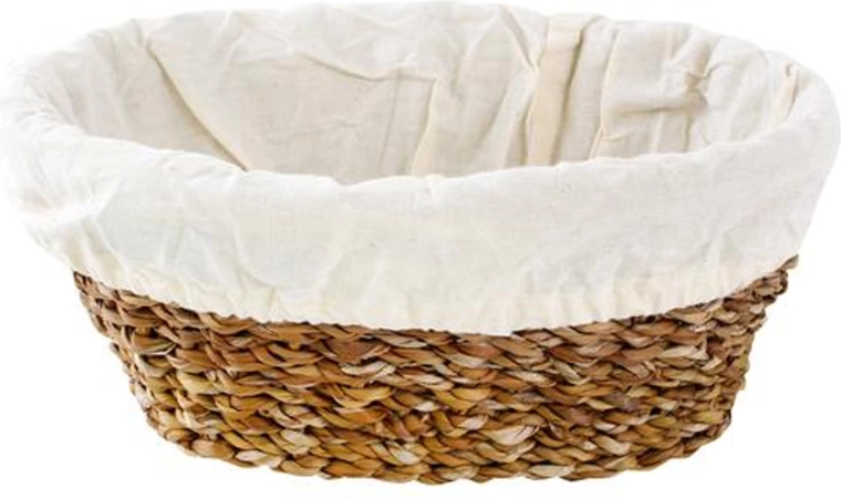 Kurv med bomuldsfor af søgræs 27 × 20 × 10 cm