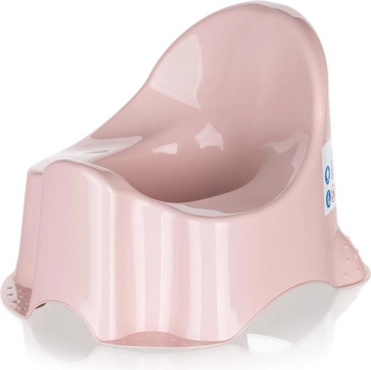 Børnepotte i pastelrosa