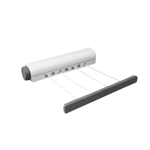 Automatisk snoret tørrestativ til tøj, 4 liner 3,6 m