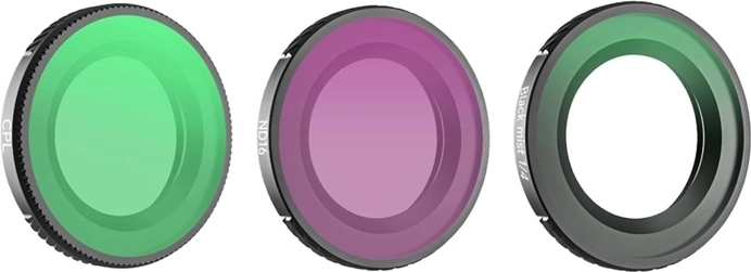 Sunnylife sæt af 1/4" filtre til DJI Osmo Nano – Black Mist, CPL og ND16