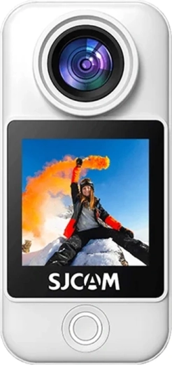 SJCAM C300 Pocket actionkamera i lommeformat, hvid