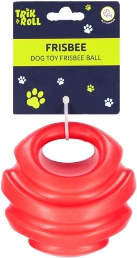 Rød frisbee til hund