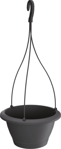 Hængende urtepotte RESPANA W 27 cm antracit