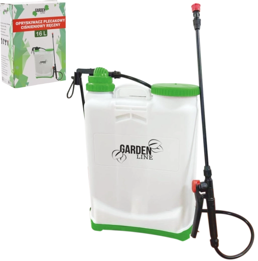 Rygbåret tryksprøjte 16 l