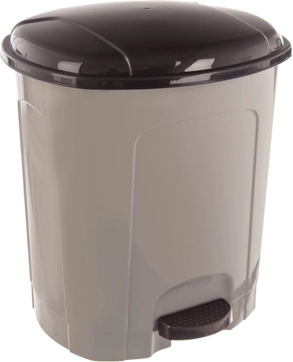 Pedalspand i plast (UH) 11,5 l, kaffebrun