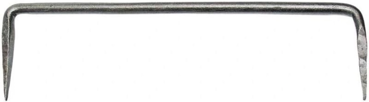 tømrerklamme 320 × 12 mm, glat stål