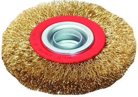 Cirkulær roterende børste 150 mm, bølget tråd 0,3 mm FESTA