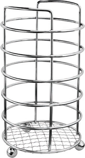 Stativ til køkkenredskaber LINEA, krom, diameter 11 cm