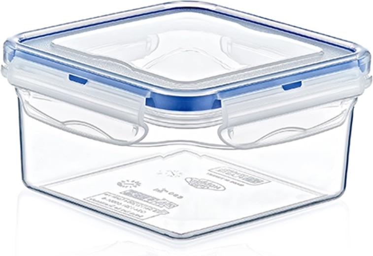 Firkantet opbevaringsboks til mad 0,68 l