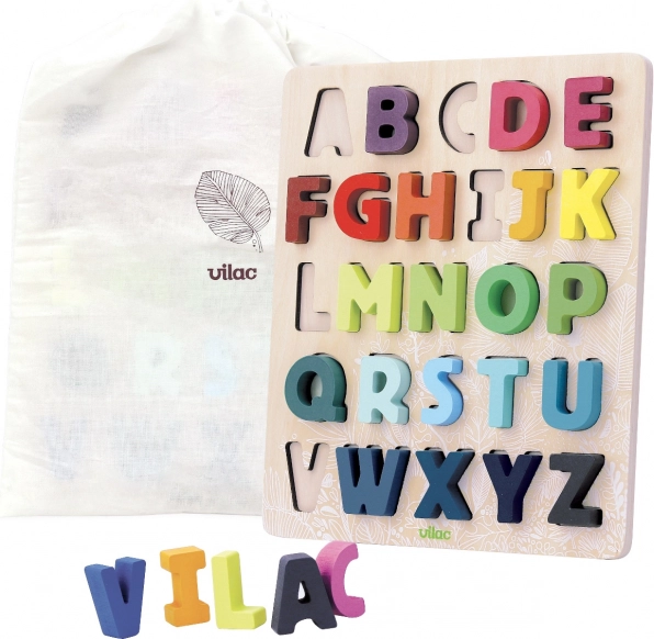 Indsætningspuslespil Alfabetet