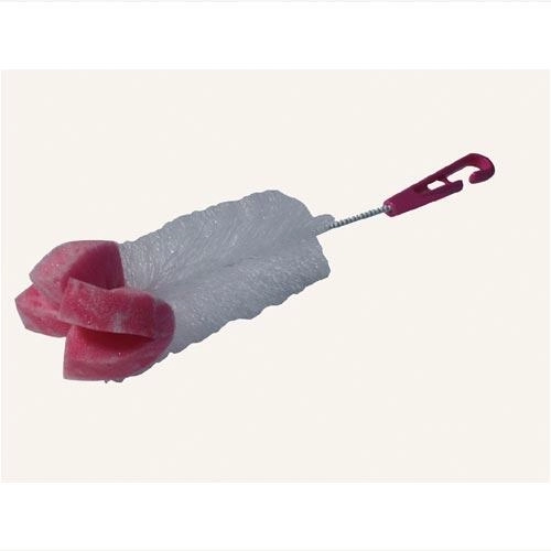 Flaskebørste med skumspids 6 cm