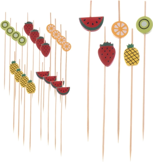 Bambus-tandstikkere til tapas 12 cm, 20 stk.