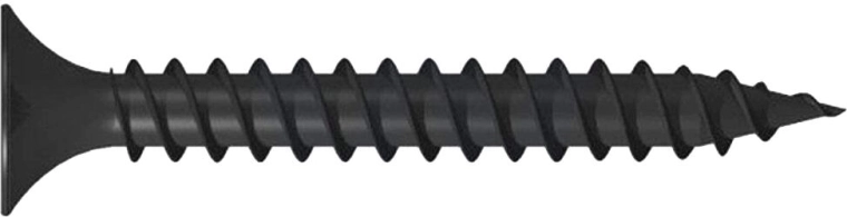 Gipspladeskrue 3,5 × 25 mm, grov gevind, fosfateret (1000 stk.)