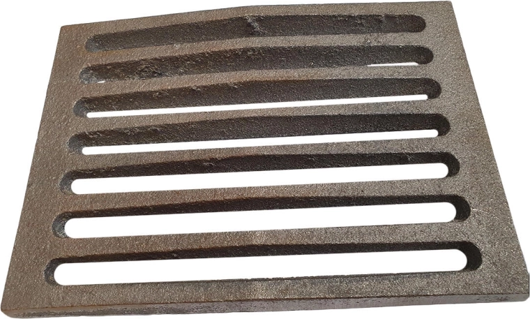 Fladt støbejernsrist 270 × 190 mm