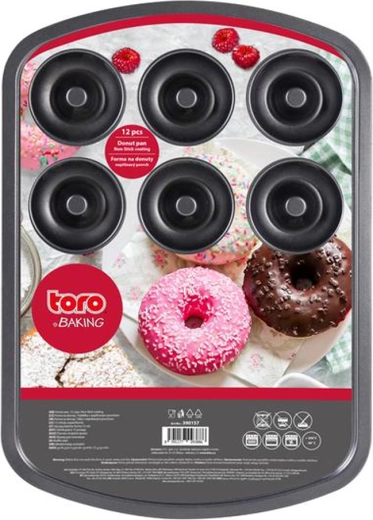 Donutform TORO 12 stk 40 × 28 cm