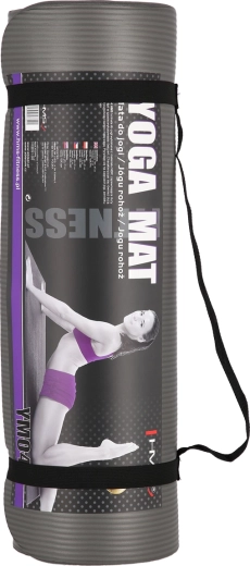 Yogamåtte HMS YM04 grå
