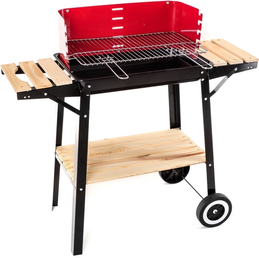 Havegrill til trækul WOOD 53 × 33 cm
