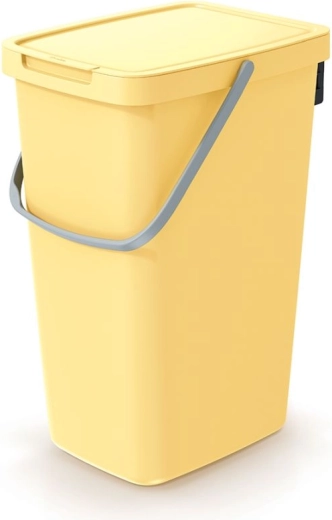 Affaldsspand Systema Q Collect 20 l – lysegul