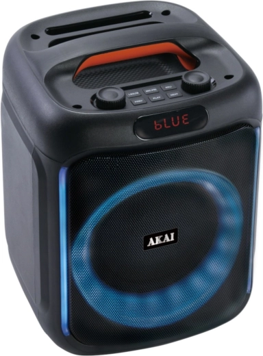 Akai bærbar partyhøjttaler ABTS-V20 med mikrofon