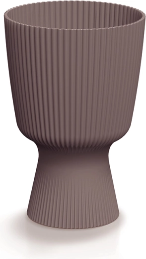 Milly Round urtepotte 14,6 cm marsala