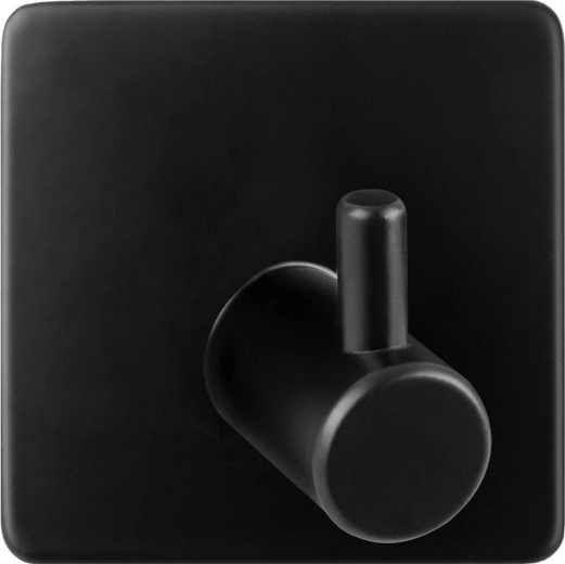 Selvklæbende metalknage 4,5 × 4,5 × 2,03 cm – sort