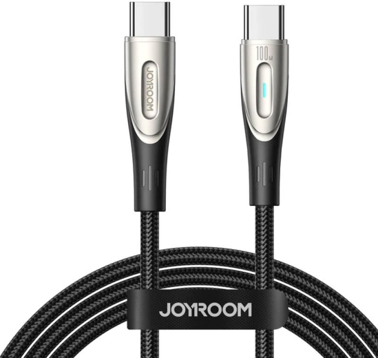 Star-Light USB-C til USB-C-kabel SA27-CC5 / 100 W / 1,2 m (sort)